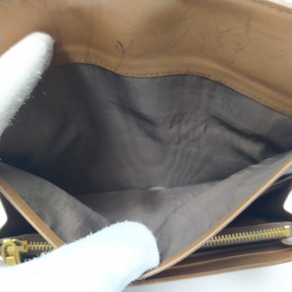 Miu Miu Brown Leather Crocodile Embossed Credit Card Bifold Wallet - Picture 15 of 16